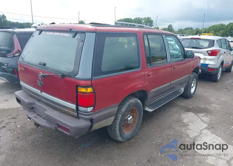 1997 Mercury Mountaineer z USA, uszkodzony, nr VIN 4M2DU55P3VUJ15761